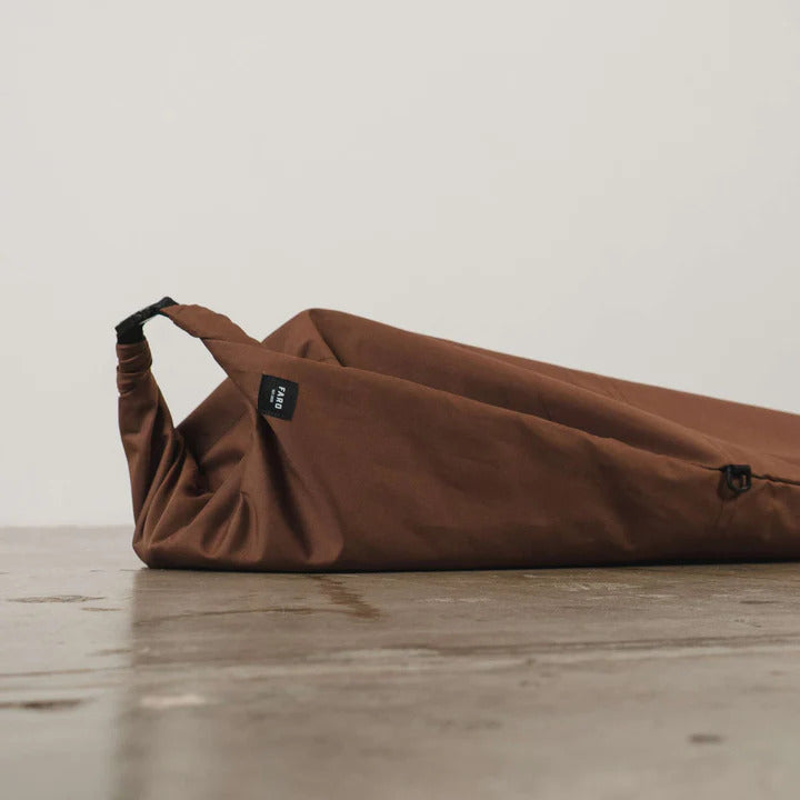 Faro surfboard bag - tough cover hand made from recycled plastic canvas.