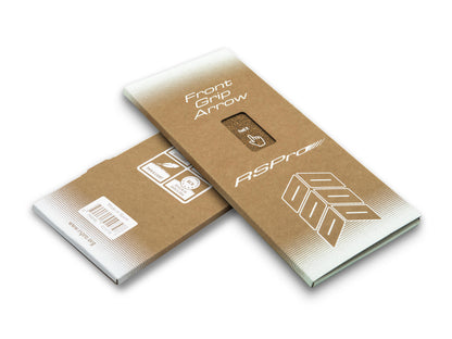 RSPro cork surfboard deck traction in packaging - eco-friendly wax alternative.